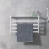 Полотенцесушители: Электрический полотенцесушитель Black&White N-333W/B 1 в магазине Акватория