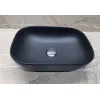 Санфаянс: Раковина для ванной накладная прямоугольная CeramaLux 78105MB 1 в магазине Акватория