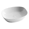 Санфаянс: Умывальник чаша накладная овальная Ceramica Nova Element CN5005 1 в магазине Акватория