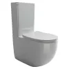 Санфаянс: Напольный пристенный унитаз Ceramica Nova Metropol Rimless CN4001 1 в магазине Акватория