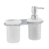 Аксессуары/Комплектующие: Держатель стакана и дозатора WasserKRAFT Kammel K-8389 1 в магазине Акватория