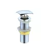 Водоотведение: Донный клапан для раковины CeramaLux RD006 хром без перелива  1 в магазине Акватория