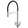 Смесители: Смеситель ABBER Wasser Kreis AF81141 для кухни с подключением фильтра и выдвижной лейкой, хром 1 в магазине Акватория