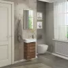 Мебель для ванной: COMFORTY. Тумба-умывальник "Асти-40" дуб темно-коричневый с раковиной COMFORTY 9140 1 в магазине Акватория
