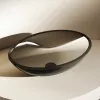 Санфаянс: Раковина накладная прозрачная ABBER Kristall AT2802Onyx 1 в магазине Акватория