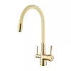 Смесители: Смеситель Lemark Comfort LM3075G-Beige для кухни с подключением к фильтру с питьевой водой 1 в магазине Акватория