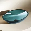Санфаянс: Раковина накладная прозрачная ABBER Kristall AT2802Aquamarin бирюзовая 1 в магазине Акватория