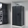 Душевые ограждения: Душевое ограждение Black&White S818 BG 1 в магазине Акватория