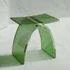 Аксессуары/Комплектующие: Стульчик для ванной прозрачный ABBER Kristall AT1739Emerald зеленый 1 в магазине Акватория