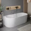 Ванны: Акриловая ванна BELBAGNO BB412-1700-800, пристенная 1 в магазине Акватория