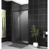Душевые ограждения: Душевая дверь BelBagno UNO-195-BF-1-C-NERO 1 в магазине Акватория