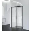 Душевые ограждения: Душевая дверь BelBagno ACQUA-BF-1/-C-NERO 1 в магазине Акватория