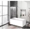 Душевые ограждения: Душевая шторка на ванну BelBagno UNO-V-1-90/150-CH-CR 1 в магазине Акватория