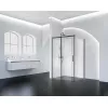 Душевые ограждения: Душевой уголок BelBagno ACQUA-AH-1/-C-NERO 1 в магазине Акватория