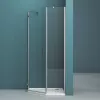 Душевые ограждения: Душевой уголок BelBagno KRAFT-P-1-/C-Cr-L/R 1 в магазине Акватория
