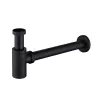 Водоотведение: Сифон для раковины BelBagno BB-SMT2-NERO 1 в магазине Акватория