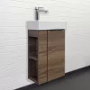 Мебель для ванной: Тумба-умывальник Comforty Матэ-40 с раковиной Comforty 9140 1 в магазине Акватория