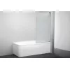 Душевые ограждения: Душевая штора Royal Bath  RB BV814-CH 80х140 (рифленое) 1 в магазине Акватория