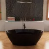 Ванны: Ванна акриловая Frank F6123 Black/Black  170х81 1 в магазине Акватория