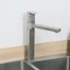 Смесители: Смеситель д/кухни MELANA-610203 Cubo нерж.сталь, однорычажный, сатин, литой излив 1 в магазине Акватория