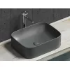 Санфаянс: Умывальник чаша Ceramica Nova накладная прямоугольная (цвет Темный Антрацит Матовый) Element 505*380*150мм 1 в магазине Акватория