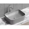Санфаянс: Умывальник чаша Ceramica Nova накладная прямоугольная (цвет Антрацит Матовый) Element 505*380*150мм 1 в магазине Акватория