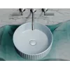 Санфаянс: Умывальник чаша Ceramica Nova накладная круглая (цвет Серо-Голубой Матовый) Element 360*360*115мм 1 в магазине Акватория