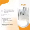 Ванны: Ванна акриловая для омовения RADOMIR ВУДУ 120х80 1 в магазине Акватория