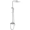 Душевые системы: Душевая стойка ABBER Wasserfall AF8616SPL с изливом, сатин 1 в магазине Акватория