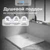 Душевые ограждения: Душевой поддон квадрат STONE TRAY-W  800x800 1 в магазине Акватория