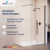 Душевые ограждения: Душевая перегородка RGW WA-210B прозрачное стекло 1 в магазине Акватория