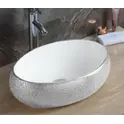 Раковина накладная овальная CeramaLux NC 433
