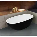 Ванна акриловая Esbano Sophia (черная), 170x85x56 см