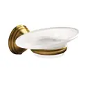 Gedy G-Romance  настенная стеклянная мыльница   бронза