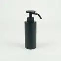Surya Metall  круглый металлический дозатор с помпой V6   черный матовый
