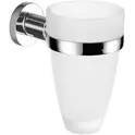 Gedy G-Demetra  настенный стеклянный стакан   хром