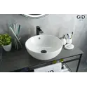 Накладная белая раковина для ванной Gid N9003a