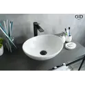 Накладная белая раковина для ванной Gid N9138