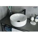 Накладная белая раковина для ванной Gid N9425