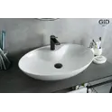 Накладная белая раковина для ванной Gid N9438