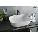 Накладная раковина для ванной под камень Gid K397d9
