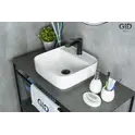 Накладная белая раковина для ванной Gid N9044