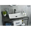 Накладная белая раковина для ванной Gid N9177