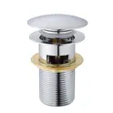 Донный клапан для раковины CeramaLux RD003 хром с переливом