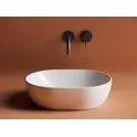 Умывальник чаша Ceramica Nova CN6019 накладная овальная Element 480*350*140мм