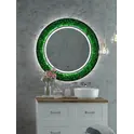 Зеркало ACWEN "Forest Led" d80/d100 с бесконтактным сенсором