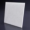 Панель гипсовая 3D ARTPOLE ZIGZAG + ( LED )