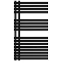 Полотенцесушитель Secado Коредо  водяной, ЧЕРНЫЙ МАТОВЫЙ