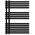 Полотенцесушитель Secado Коредо  водяной, ЧЕРНЫЙ МАТОВЫЙ