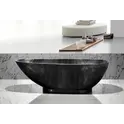 Ванна акриловая Frank F181 Обсидиан 180х85
